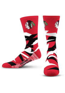 Chicago Blackhawks Breakout Mens Crew Socks