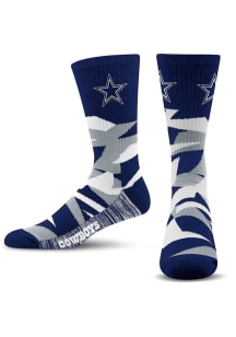 Dallas Cowboys Blue Breakout Youth Crew Socks
