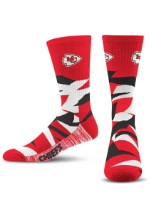 Kansas City Chiefs Red Breakout Youth Crew Socks
