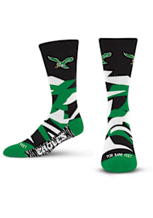 Philadelphia Eagles Green Breakout Youth Crew Socks