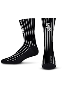 Chicago White Sox Pinstripe Mens Crew Socks