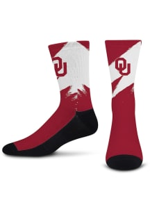 Tear It Up Ohio State Buckeyes Mens Crew Socks - Red