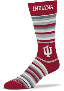 The Boss Indiana Hoosiers Mens Dress Socks - Red