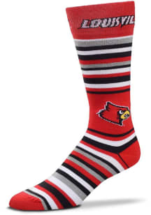Louisville Cardinals The Boss Mens Dress Socks