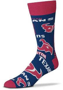 Houston Texans Wall to Wall Mens Dress Socks