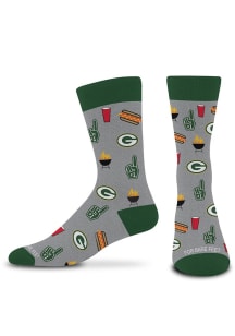 Green Bay Packers Tailgate Mens Dress Socks