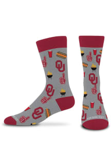 Oklahoma Sooners Tailgate Mens Dress Socks