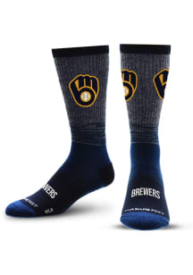 Milwaukee Brewers Team Tonal Mens Crew Socks