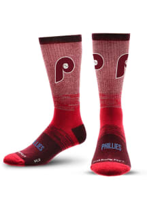Philadelphia Phillies Team Tonal Mens Crew Socks