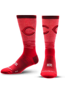Cincinnati Reds Team Tonal Mens Crew Socks
