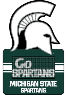 Kelly Green Michigan State Spartans LED Helmet Marquee Sign