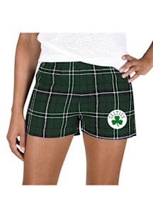 Concepts Sport Boston Celtics Womens Black Ultimate Flannel Shorts
