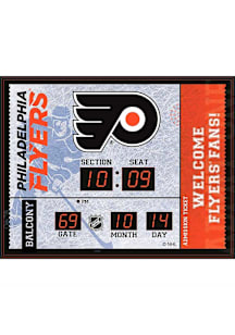 Philadelphia Flyers Scoreboard Wall Clock