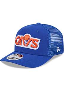 New Era Cleveland Cavaliers Hardwood Classic 9SEVENTY Adjustable Hat - Blue