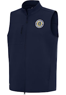 Antigua Drexel Dragons Mens Navy Blue Demand School of Law Sleeveless Jacket