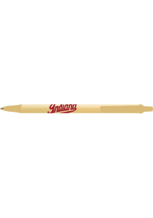 White Indiana Hoosiers Bic Click Stick Pen Set