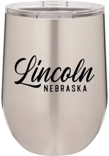 Lincoln Script Stainless Steel Stemless