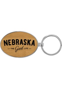Nebraska Good Life Keychain