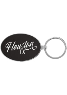 Houston Script Keychain