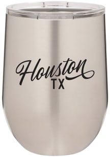 Houston SS Script Stainless Steel Stemless