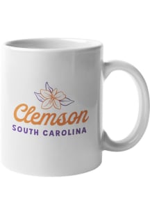 Clemson Ceramic Ceramic Mug - White