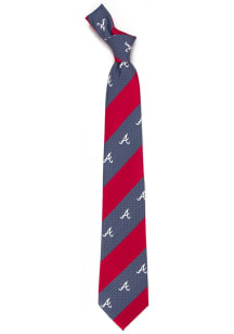 Atlanta Braves Geo Stripe Mens Tie