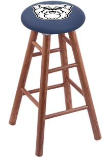 Butler Bulldogs Round Cushion Oak Pub Stool - Brown