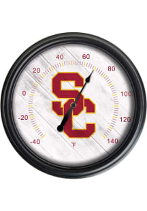 Black USC Trojans Outdoor Thermometer Weather Tool