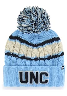 47 North Carolina Tar Heels Light Blue Emma Cuff Womens Knit Hat