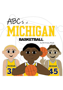 Michigan Wolverines ABCs of Michigan Mens Basketball Children's Book