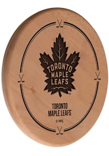 Toronto Maple Leafs Laser Engraved Sign - Brown
