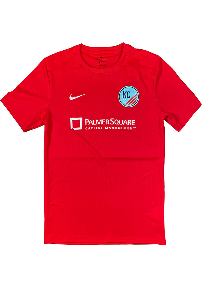 KC Current Mens Replica Soccer 2021 Inaugural Season Home Jersey - Red