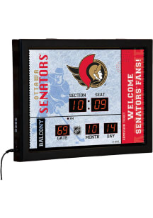 Ottawa Senators Scoreboard Wall Clock