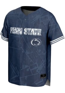 Youth Penn State Nittany Lions Navy Blue ProSphere Vigor Baseball Jersey Jersey