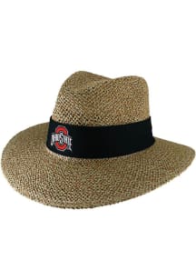 Ohio State Buckeyes LogoFit Angler Mens Bucket Hat - Black