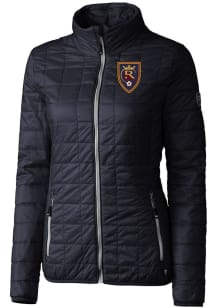 Cutter and Buck Real Salt Lake Womens Navy Blue Rainier PrimaLoft Heavy Weight Jacket