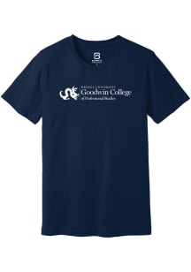 Drexel Dragons Navy Blue Summit Sportswear Goodwin College of Professional Studies Short Sleeve T..