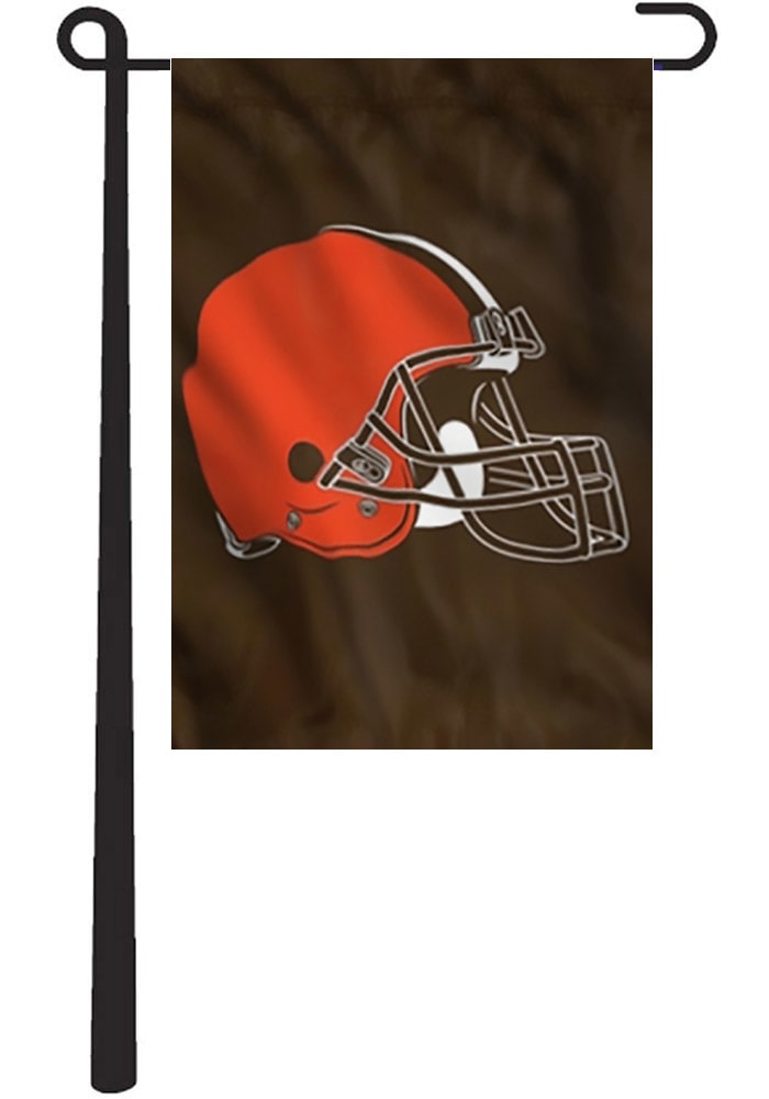Cleveland Browns Applique Team Logo Garden Flag