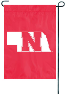 Red Nebraska Cornhuskers 12x18 Garden Flag
