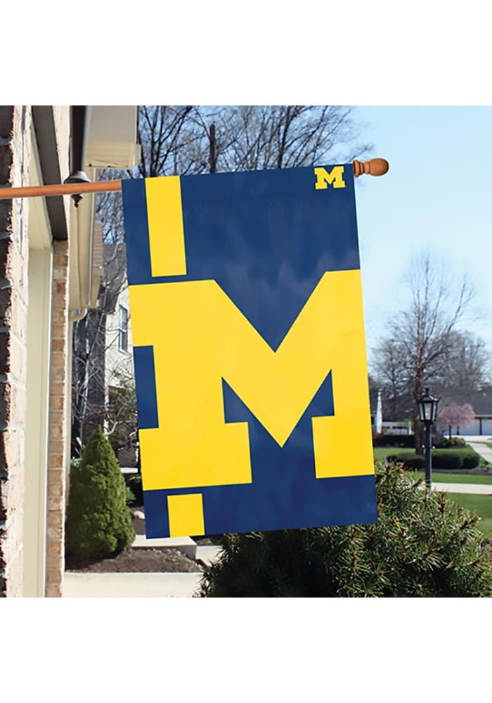 Michigan Wolverines Bold Logo Banner