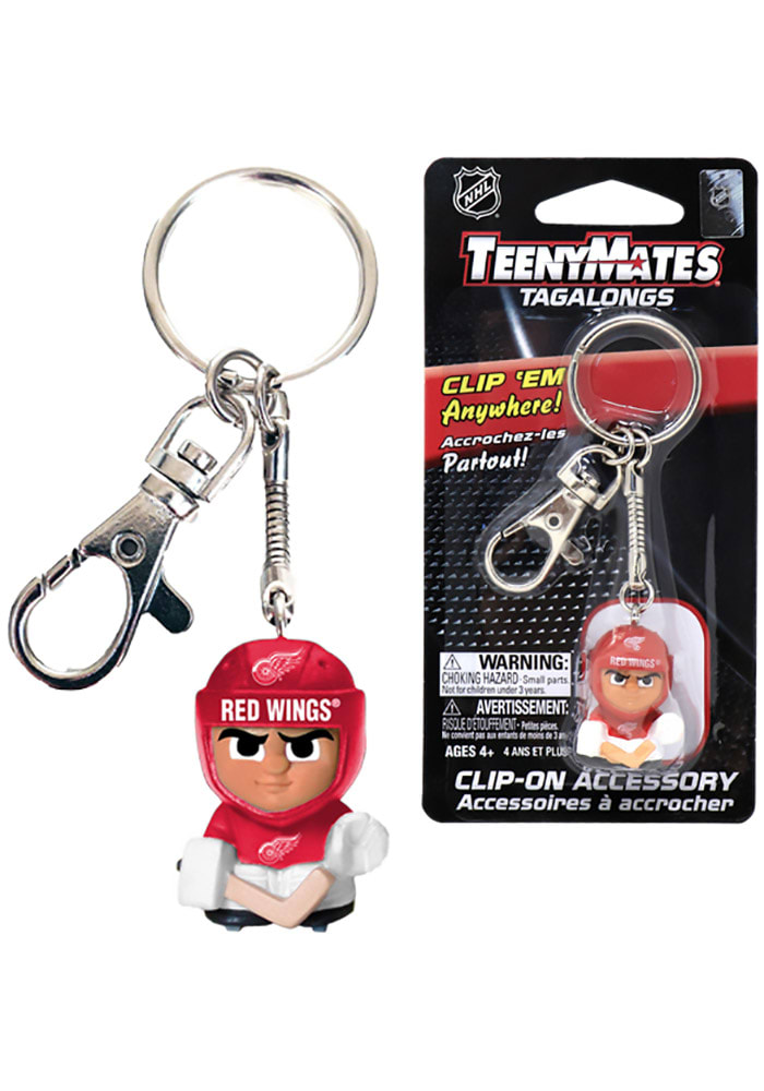 Detroit Red Wings TeenyMate Tagalong Keychain