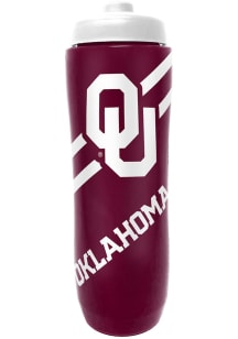 Oklahoma Sooners 32oz Squeeze Water Bottle