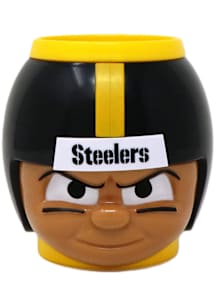 Pittsburgh Steelers 16oz 3D Big Sip Ceramic Mug - Black