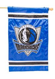 Dallas Mavericks 28x44 Blue Applique Sleeve Banner