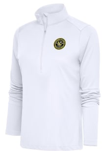 Antigua Pittsburgh Riverhounds SC Womens White Tribute Qtr Zip