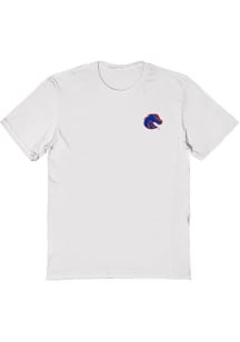 Vive La Fete Boise State Broncos Womens White Impressions Short Sleeve T-Shirt