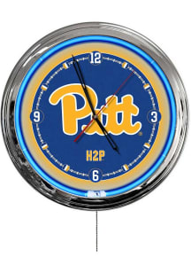 Pitt Panthers Multi Color LED Wall Clock