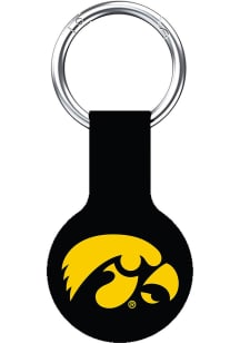 Black Iowa Hawkeyes Airtag Case Phone Cover