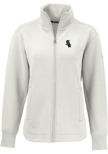 Cutter and Buck Chicago White Sox Womens White Mono Roam Light Weight Jacket