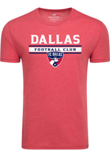 FC Dallas Red Bar Short Sleeve Fashion T Shirt